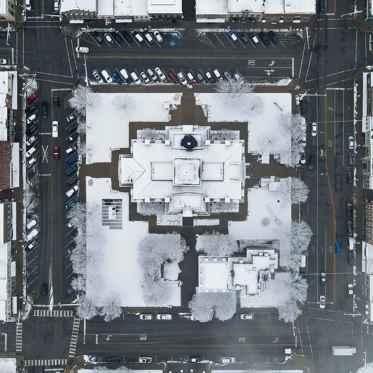 Noblesville Square, Winter